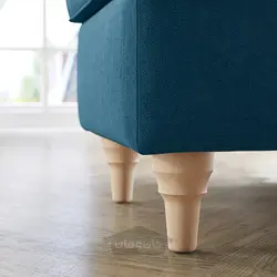 نیمکت با انباری ایکیا مدل IKEA ESSEBODA رنگ آبی تالمیرا