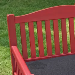 نیمکت با تکیه گاه، در فضای باز ایکیا مدل IKEA PÄRONHOLMEN