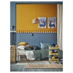 روکش لحاف و 2 عدد روبالشی ایکیا مدل IKEA ROSENTIBAST