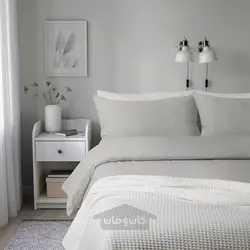 روکش لحاف و 2 عدد روبالشی ایکیا مدل IKEA STRUTBRÄKEN