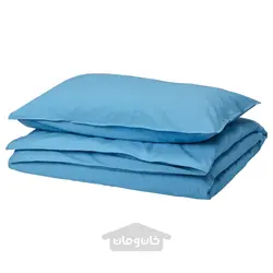 روکش لحاف و روبالشی ایکیا مدل IKEA ÄNGSLILJA رنگ آبی