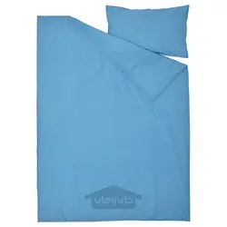 روکش لحاف و روبالشی ایکیا مدل IKEA ÄNGSLILJA رنگ آبی