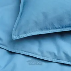 روکش لحاف و روبالشی ایکیا مدل IKEA ÄNGSLILJA رنگ آبی