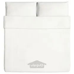 روکش لحاف و 2 عدد روبالشی ایکیا مدل IKEA ÄNGSLILJA رنگ سفید