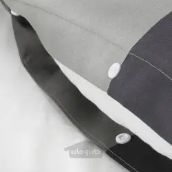 روکش لحاف و 2 عدد روبالشی ایکیا مدل IKEA BRUNKRISSLA رنگ مشکی