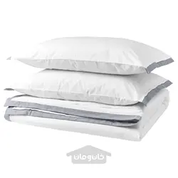 روکش لحاف و 2 عدد روبالشی ایکیا مدل IKEA TÅTELSMYGARE