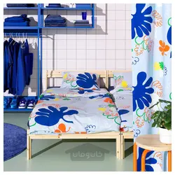 روکش لحاف و روبالشی ایکیا مدل IKEA KANTDRACENA