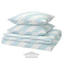 روکش لحاف و 2 عدد روبالشی ایکیا مدل IKEA SLÖJSILJA