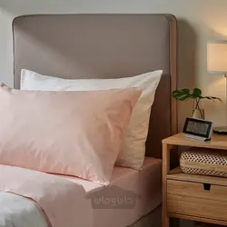 روبالشی ایکیا مدل IKEA DVALA رنگ صورتی روشن