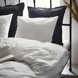 روکش لحاف و 2 عدد روبالشی ایکیا مدل IKEA DVALA