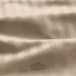 روکش لحاف و 2 عدد روبالشی ایکیا مدل IKEA NATTJASMIN رنگ بژ روشن