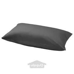 روبالشی ایکیا مدل IKEA NATTJASMIN رنگ خاکستری تیره