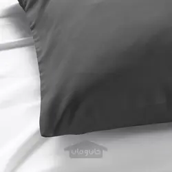 روبالشی ایکیا مدل IKEA NATTJASMIN رنگ خاکستری تیره