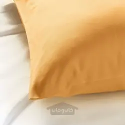 روبالشی ایکیا مدل IKEA NATTJASMIN رنگ زرد