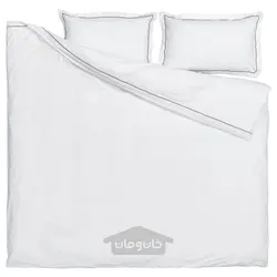روکش لحاف و 2 عدد روبالشی ایکیا مدل IKEA SILVERTISTEL