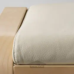 زیرپایی ایکیا مدل IKEA POÄNG رنگ پوسته تخم مرغ براق