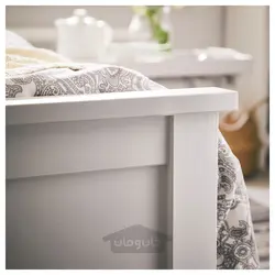 قاب تخت با 2 جعبه ذخیره سازی ایکیا مدل IKEA HEMNES