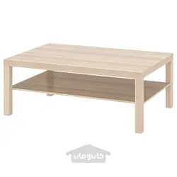 میز قهوه خوری ایکیا مدل IKEA LACK رنگ اثر بلوط رنگ آمیزی شده سفید
