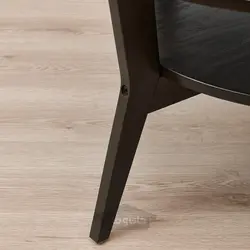 میز قهوه خوری ایکیا مدل IKEA JAKOBSFORS رنگ روکش بلوط با رنگ قهوه ای تیره