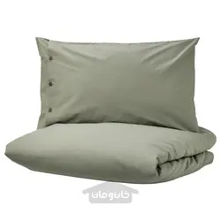 روکش لحاف و 2 عدد روبالشی ایکیا مدل IKEA KRÅKRISMOTT