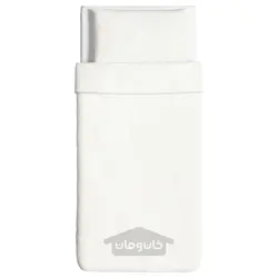 روکش لحاف و روبالشی ایکیا مدل IKEA ÄNGSLILJA رنگ سفید