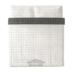 روکش لحاف و 2 عدد روبالشی ایکیا مدل IKEA VITKLÖVER