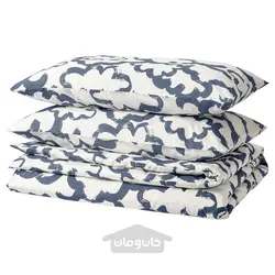روکش لحاف و 2 عدد روبالشی ایکیا مدل IKEA EKPURPURMAL