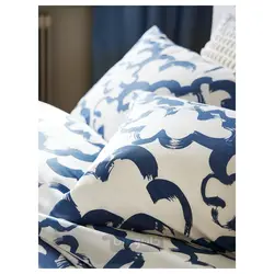 روکش لحاف و 2 عدد روبالشی ایکیا مدل IKEA EKPURPURMAL
