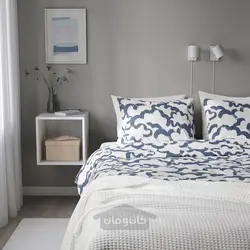 روکش لحاف و روبالشی ایکیا مدل IKEA EKPURPURMAL