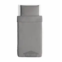 روکش لحاف و روبالشی ایکیا مدل IKEA ÄNGSLILJA رنگ خاکستری