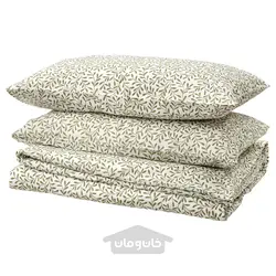 روکش لحاف و 2 عدد روبالشی ایکیا مدل IKEA SORGMANTEL