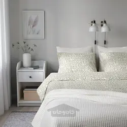 روکش لحاف و 2 عدد روبالشی ایکیا مدل IKEA SORGMANTEL
