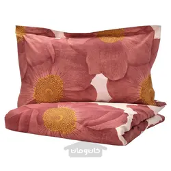 روکش لحاف و 2 عدد روبالشی ایکیا مدل IKEA SVARTKLINT