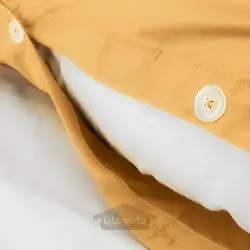 روکش لحاف و روبالشی ایکیا مدل IKEA LUKTJASMIN رنگ زرد
