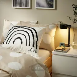 روکش لحاف و روبالشی ایکیا مدل IKEA KLYNNETÅG