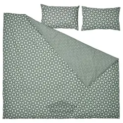 روکش لحاف و 2 عدد روبالشی ایکیا مدل IKEA ÄNGSNEJLIKA