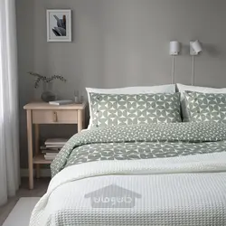 روکش لحاف و 2 عدد روبالشی ایکیا مدل IKEA ÄNGSNEJLIKA