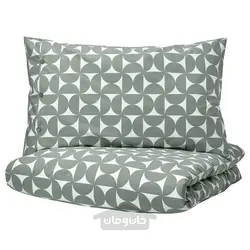 روکش لحاف و روبالشی ایکیا مدل IKEA ÄNGSNEJLIKA