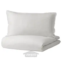 روکش لحاف و 2 عدد روبالشی ایکیا مدل IKEA DYTÅG رنگ سفید