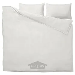 روکش لحاف و 2 عدد روبالشی ایکیا مدل IKEA DYTÅG رنگ سفید