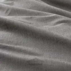 روکش لحاف و 2 عدد روبالشی ایکیا مدل IKEA BLÅVINDA رنگ خاکستری