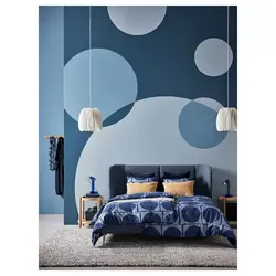 روکش لحاف و روبالشی ایکیا مدل IKEA JORDRANUNKEL