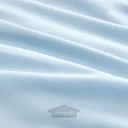 روکش لحاف و 2 عدد روبالشی ایکیا مدل IKEA KRITSUGA رنگ آبی کمرنگ