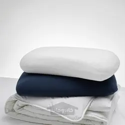 روبالشی برای بالش ارگونومیک ایکیا مدل IKEA TÖCKENFLY رنگ سفید