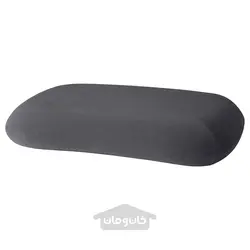 روبالشی برای بالش ارگونومیک ایکیا مدل IKEA TÖCKENFLY رنگ خاکستری