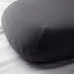 روبالشی برای بالش ارگونومیک ایکیا مدل IKEA TÖCKENFLY رنگ خاکستری