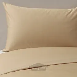 روکش لحاف و روبالشی ایکیا مدل IKEA BJÖRKAL رنگ رنگ بژ