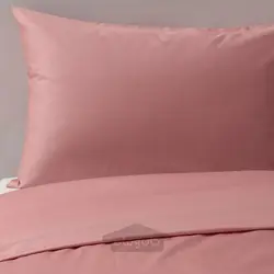 روکش لحاف و روبالشی ایکیا مدل IKEA BJÖRKAL رنگ صورتی