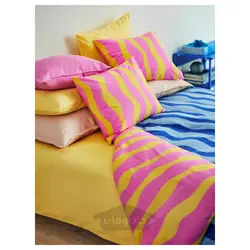 روکش لحاف و 2 عدد روبالشی ایکیا مدل IKEA SOMMARVICKER