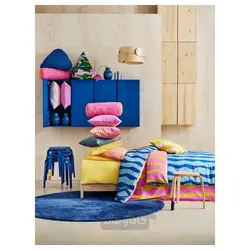 روکش لحاف و 2 عدد روبالشی ایکیا مدل IKEA SOMMARVICKER